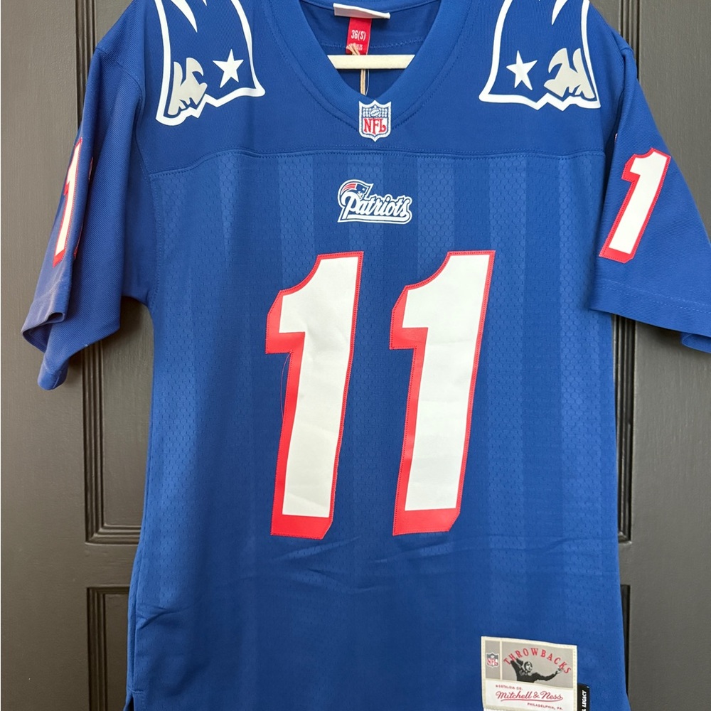 Vintage Patriots Jersey Drew Bledsoe Men’s Small NEW WITH TAGS